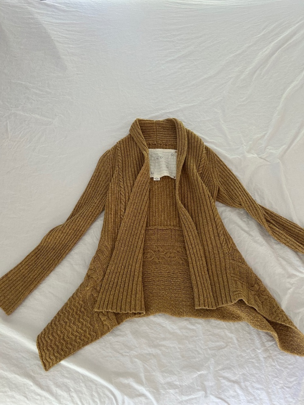 Ocre cardigan